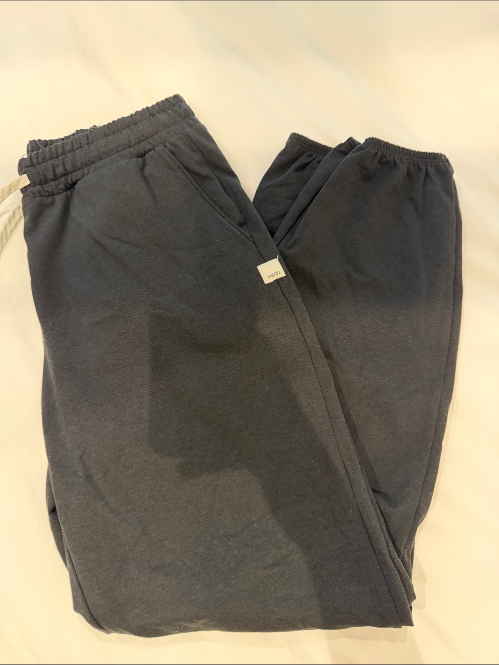 Vuori Black Joggers with Drawstring